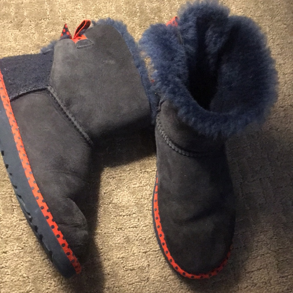 Navy and Red Uggs limited edition
